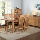 Treviso oak extra large dining set Treviso oak extra large dining set