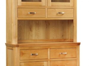 Treviso Oak small buffet hutch