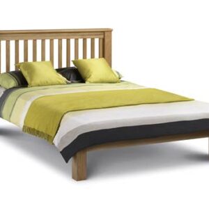 Amstrad oak low foot end bedframe