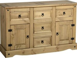Corona 2 door 5 drawer sideboard