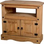 Corona pine corner tv unit