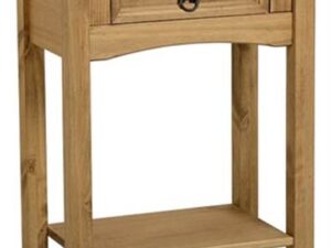 Corona 1 drawer console table