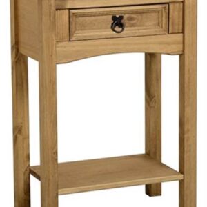 Corona 1 drawer console table