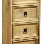 Corona 4 drawer cd chest