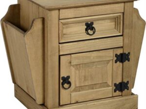 Corona pine magazine table