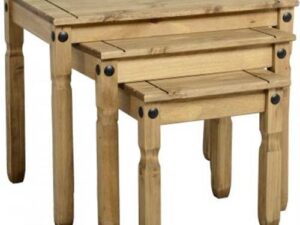 Corona pine nest of 3 tables