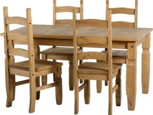 Corona Pine 5' dining set