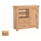 Treviso oak media unit Treviso oak media unit