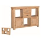 Treviso oak low display unit Treviso oak low display unit