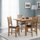 Coxmoor oak extending dining set