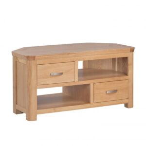 Treviso Oak corner TV unit