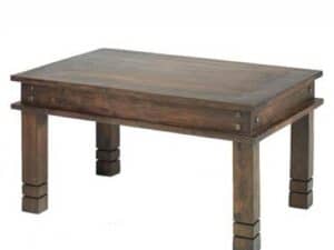 jali chunky dining table