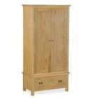 Bergerac petite oak gents wardrobe Bergerac petite oak gents wardrobe