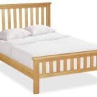 Bergerac oak slatted bedframe Bergerac oak slatted bedframe