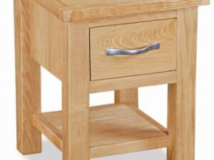 Trinity Petite Oak lamp table