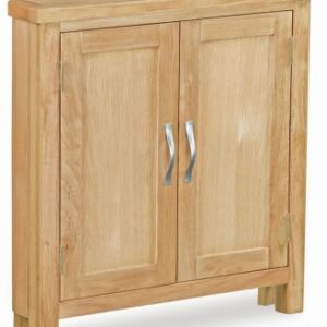 Trinity Petite Oak corner cupboard