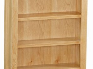 Trinity Petite Oak low bookcase