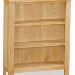 Trinity Petite Oak low bookcase