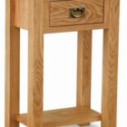 Bergerac petite oak telephone table Bergerac petite oak telephone table