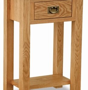 Bergerac Petite Oak telephone table