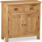 Bergerac petite oak mini sideboard Bergerac petite oak mini sideboard
