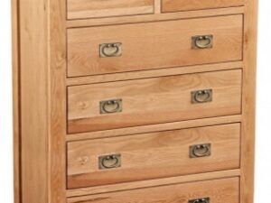 Bergerac Oak 2+4 drawer chest