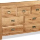 Bergerac oak 3+4 drawer chest Bergerac oak 3+4 drawer chest