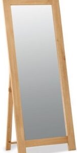 Bergerac Oak cheval mirror
