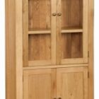 Bergerac oak display cabinet Bergerac oak display cabinet