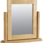 Bergerac oak vanity mirror Bergerac oak vanity mirror