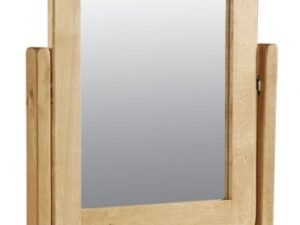 Bergerac Oak vanity mirror