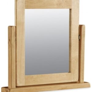 Bergerac Oak vanity mirror
