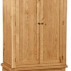 Bergerac oak gents wardrobe