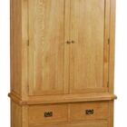 Bergerac oak gents 3 drawer wardrobe Bergerac oak gents 3 drawer wardrobe