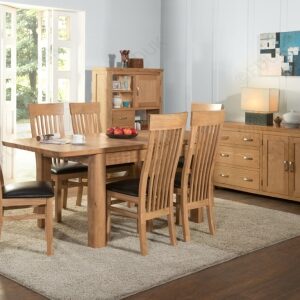 Treviso Oak medium dining set