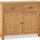 Bergerac petite oak small sideboard Bergerac petite oak small sideboard