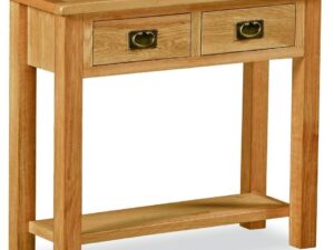 Bergerac Petite Oak console table