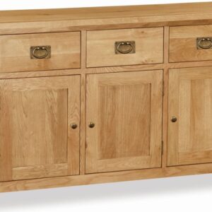 Bergerac Petite Oak large sideboard