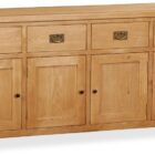 Bergerac oak extra large sideboard Bergerac oak extra large sideboard