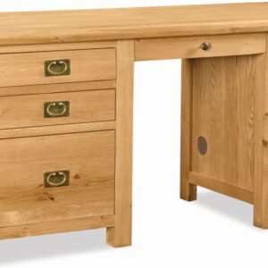 Bergerac Oak double desk