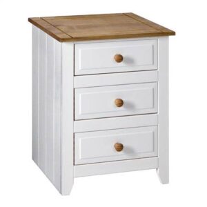 Capri 3 drawer bedside