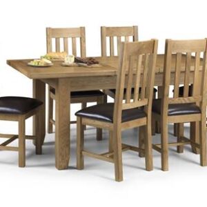 Astro oak extending  dining set