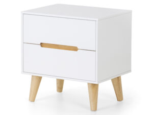 Alicia 2 drawer bedside