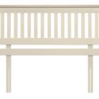 Shaker 4'6 white headboard