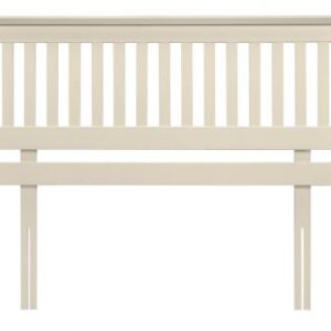 Shaker 4'6 white headboard