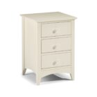 Cameo 3 drawer bedside