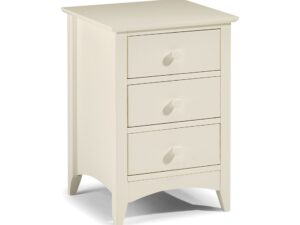 Cameo 3 drawer bedside