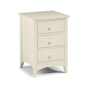 Cameo 3 drawer bedside
