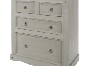 Corona Greywash 2+2 drawer chest
