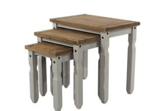 Corona Greywash nest of tables